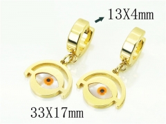 HY Wholesale Earrings 316L Stainless Steel Popular Jewelry Earrings-HY60E1321JLU