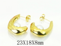 HY Wholesale Earrings 316L Stainless Steel Popular Jewelry Earrings-HY16E0129OL