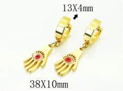 HY Wholesale Earrings 316L Stainless Steel Popular Jewelry Earrings-HY60E1331JLW
