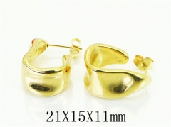 HY Wholesale Earrings 316L Stainless Steel Popular Jewelry Earrings-HY16E0151OC