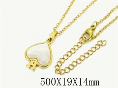 HY Wholesale Necklaces Stainless Steel 316L Jewelry Necklaces-HY12N0602OLC