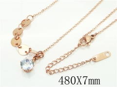 HY Wholesale Necklaces Stainless Steel 316L Jewelry Necklaces-HY19N0504OW