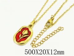 HY Wholesale Necklaces Stainless Steel 316L Jewelry Necklaces-HY12N0593NV