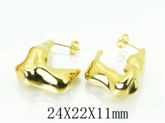 HY Wholesale Earrings 316L Stainless Steel Popular Jewelry Earrings-HY16E0101OX