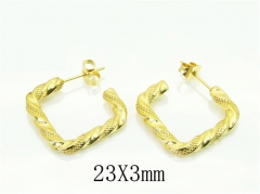 HY Wholesale Earrings 316L Stainless Steel Popular Jewelry Earrings-HY16E0122OX
