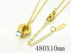 HY Wholesale Necklaces Stainless Steel 316L Jewelry Necklaces-HY19N0502PX
