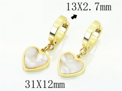 HY Wholesale Earrings 316L Stainless Steel Popular Jewelry Earrings-HY60E1338JLQ