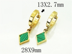 HY Wholesale Earrings 316L Stainless Steel Popular Jewelry Earrings-HY60E1350JLZ