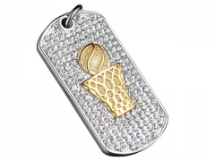 HY Wholesale Pendant Jewelry Stainless Steel Pendant (not includ chain)-HY0145P0370