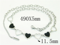 HY Wholesale Necklaces Stainless Steel 316L Jewelry Necklaces-HY80N0711NLE
