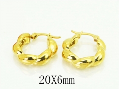 HY Wholesale Earrings 316L Stainless Steel Popular Jewelry Earrings-HY48E0053HAA