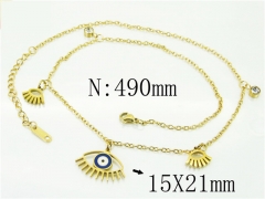 HY Wholesale Necklaces Stainless Steel 316L Jewelry Necklaces-HY80N0698OE