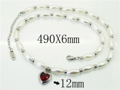 HY Wholesale Necklaces Stainless Steel 316L Jewelry Necklaces-HY80N0709NL