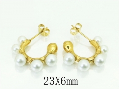 HY Wholesale Earrings 316L Stainless Steel Popular Jewelry Earrings-HY48E0001HHQ