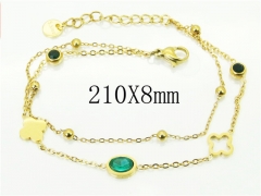 HY Wholesale Jewelry 316L Stainless Steel Earrings Necklace Jewelry Set-HY43B0148OV