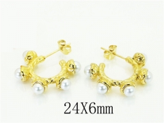 HY Wholesale Earrings 316L Stainless Steel Popular Jewelry Earrings-HY80E0797HDL