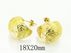 HY Wholesale Earrings 316L Stainless Steel Popular Jewelry Earrings-HY80E0783OL