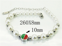 HY Wholesale Jewelry 316L Stainless Steel Earrings Necklace Jewelry Set-HY80B1674NZ