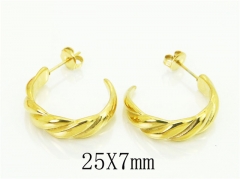HY Wholesale Earrings 316L Stainless Steel Popular Jewelry Earrings-HY48E0019HRR