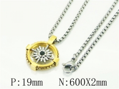 HY Wholesale Necklaces Stainless Steel 316L Jewelry Necklaces-HY41N0163HLF