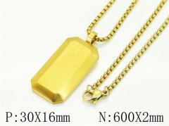 HY Wholesale Necklaces Stainless Steel 316L Jewelry Necklaces-HY41N0148HIV