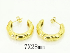 HY Wholesale Earrings 316L Stainless Steel Popular Jewelry Earrings-HY80E0791OE