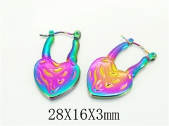 HY Wholesale Earrings 316L Stainless Steel Popular Jewelry Earrings-HY70E1360LZ