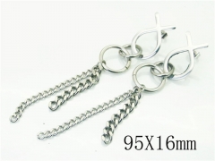 HY Wholesale Earrings 316L Stainless Steel Popular Jewelry Earrings-HY26E0461ML