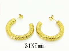 HY Wholesale Earrings 316L Stainless Steel Popular Jewelry Earrings-HY48E0013HWW