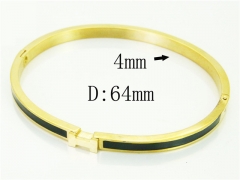 HY Wholesale Bangles Jewelry Stainless Steel 316L Fashion Bangle-HY62B0691HOD