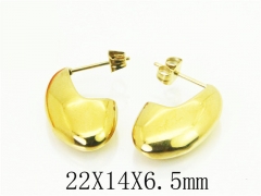 HY Wholesale Earrings 316L Stainless Steel Popular Jewelry Earrings-HY48E0015HRR