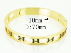 HY Wholesale Bangles Jewelry Stainless Steel 316L Fashion Bangle-HY62B0677IHS