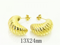 HY Wholesale Earrings 316L Stainless Steel Popular Jewelry Earrings-HY80E0782OW