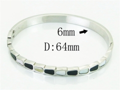 HY Wholesale Bangles Jewelry Stainless Steel 316L Fashion Bangle-HY62B0696IRR