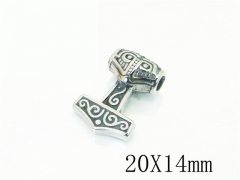 HY Wholesale Pendant Jewelry 316L Stainless Steel Jewelry Pendant-HY22P1151NB