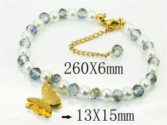 HY Wholesale Jewelry 316L Stainless Steel Earrings Necklace Jewelry Set-HY80B1671MLS