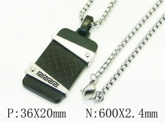 HY Wholesale Necklaces Stainless Steel 316L Jewelry Necklaces-HY41N0198HLD