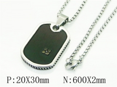 HY Wholesale Necklaces Stainless Steel 316L Jewelry Necklaces-HY41N0188HLE