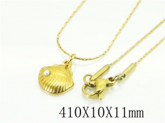 HY Wholesale Necklaces Stainless Steel 316L Jewelry Necklaces-HY12N0636ME