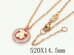 HY Wholesale Necklaces Stainless Steel 316L Jewelry Necklaces-HY90N0291IWW