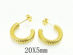 HY Wholesale Earrings 316L Stainless Steel Popular Jewelry Earrings-HY48E0004HUU