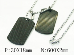 HY Wholesale Necklaces Stainless Steel 316L Jewelry Necklaces-HY41N0190HME