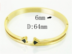 HY Wholesale Bangles Jewelry Stainless Steel 316L Fashion Bangle-HY62B0688HNW