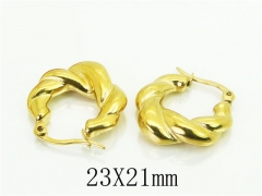 HY Wholesale Earrings 316L Stainless Steel Popular Jewelry Earrings-HY48E0056HEE