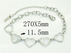 HY Wholesale Jewelry 316L Stainless Steel Earrings Necklace Jewelry Set-HY80B1703ML