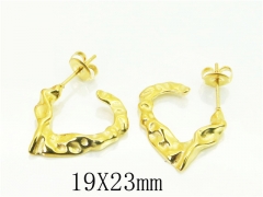 HY Wholesale Earrings 316L Stainless Steel Popular Jewelry Earrings-HY48E0012HQQ