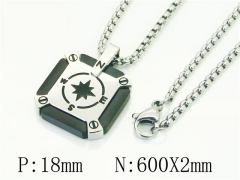 HY Wholesale Necklaces Stainless Steel 316L Jewelry Necklaces-HY41N0178HLE
