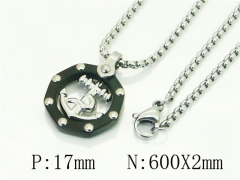 HY Wholesale Necklaces Stainless Steel 316L Jewelry Necklaces-HY41N0174HLS