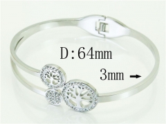 HY Wholesale Bangles Jewelry Stainless Steel 316L Fashion Bangle-HY80B1717HHL