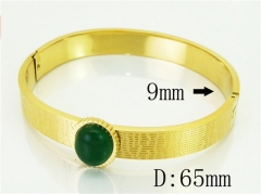HY Wholesale Bangles Jewelry Stainless Steel 316L Fashion Bangle-HY80B1694HIV